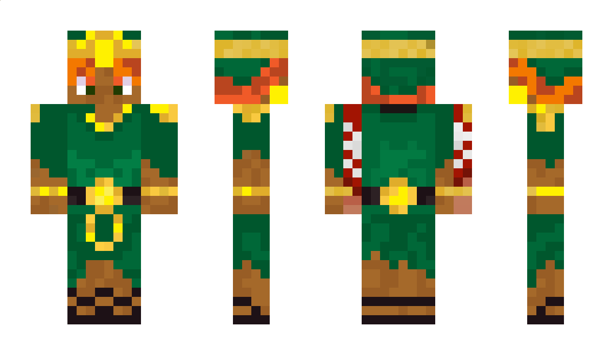 IncaRaid Minecraft Skin