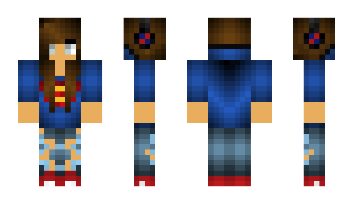 crafterA Minecraft Skin