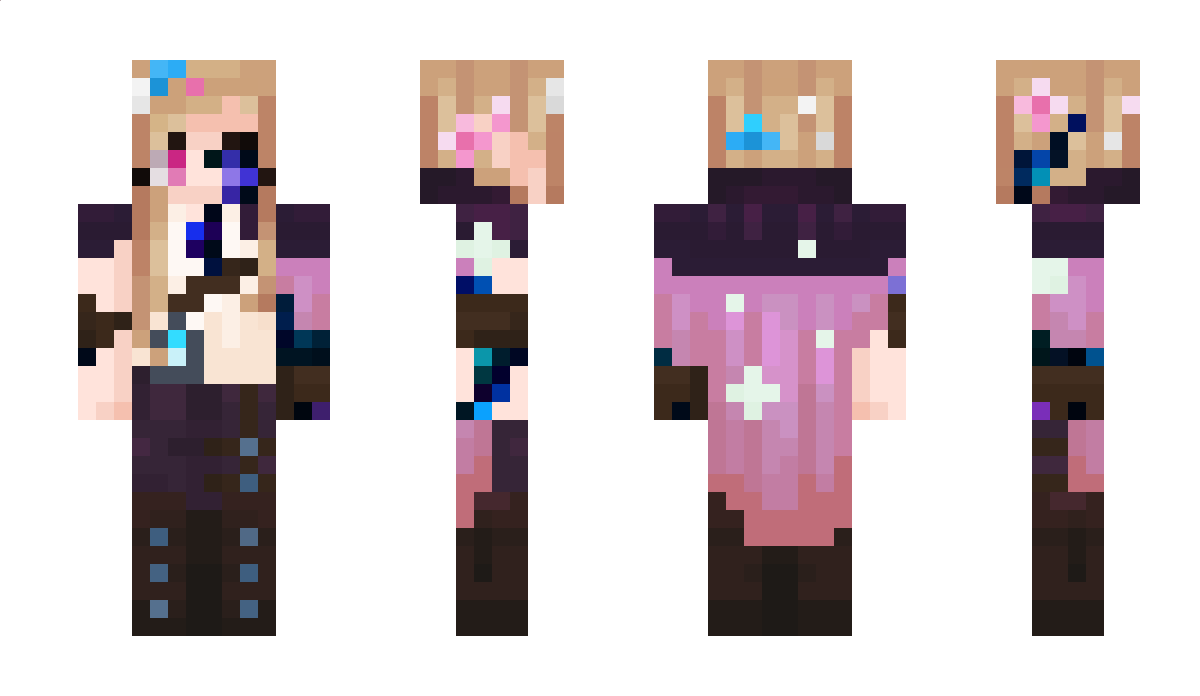 cosmicCascade Minecraft Skin