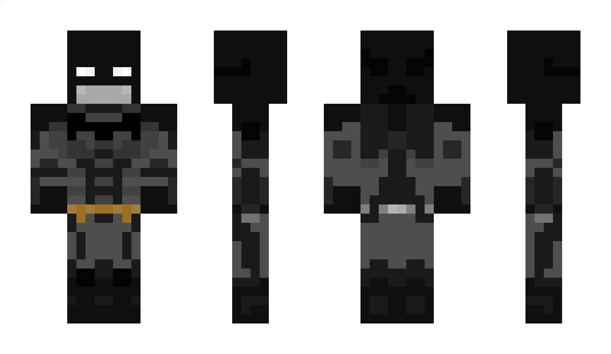 BigBlackBatman Minecraft Skin