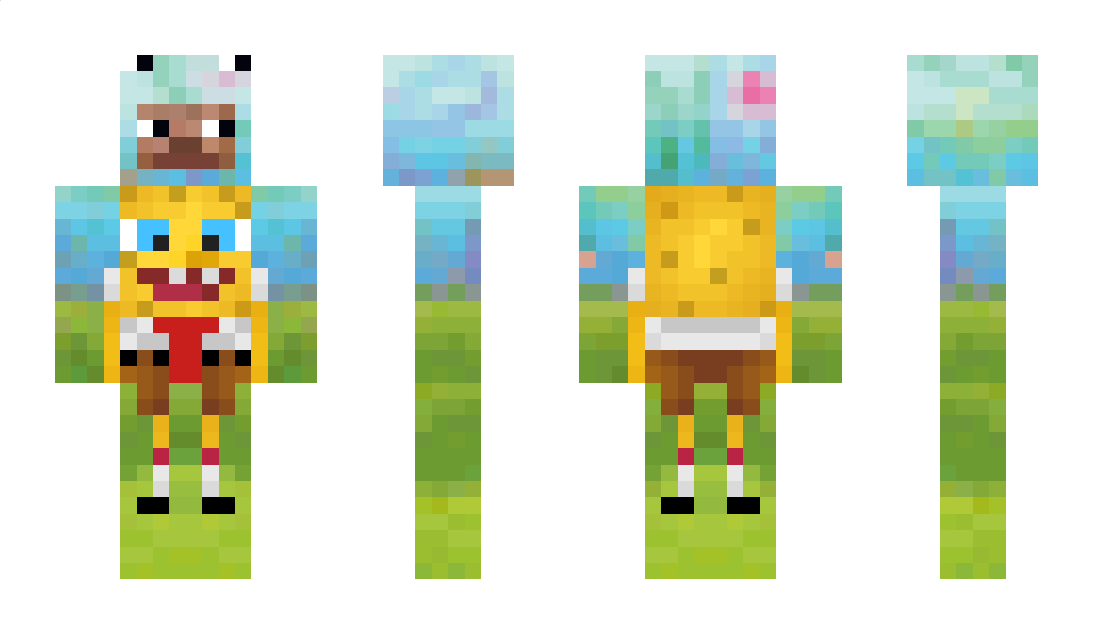 spngebob Minecraft Skin