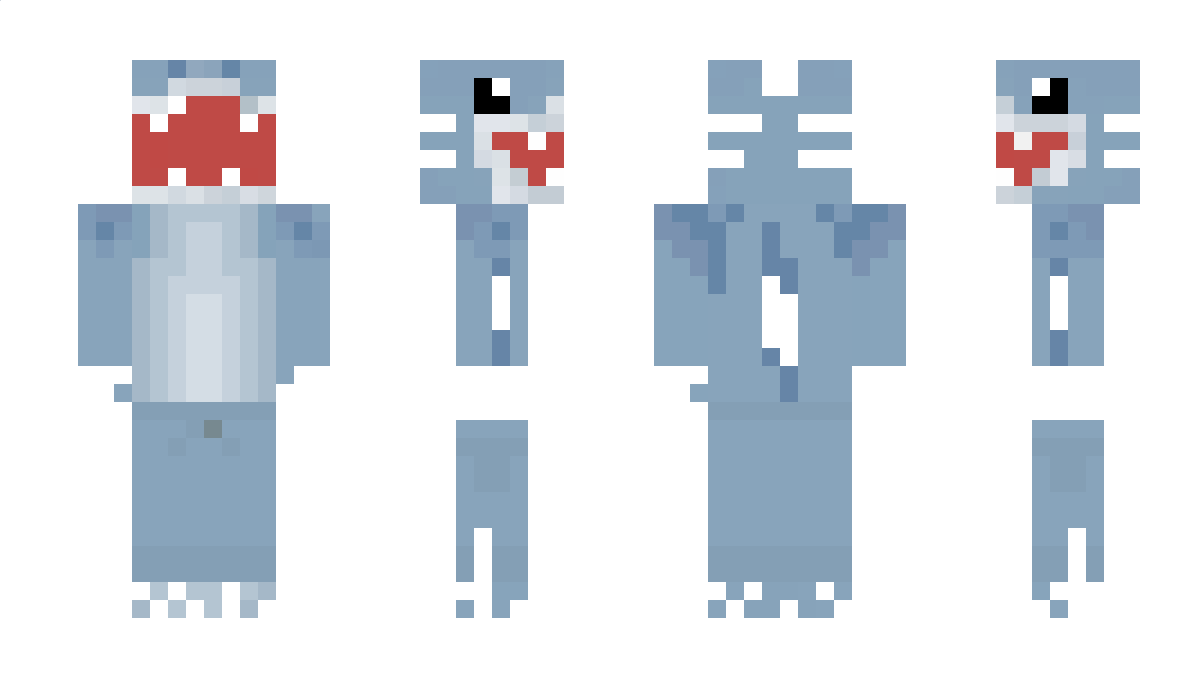 SharkyBoi2001 Minecraft Skin