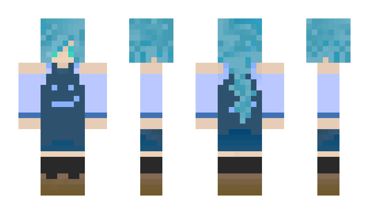 AnyBlue Minecraft Skin