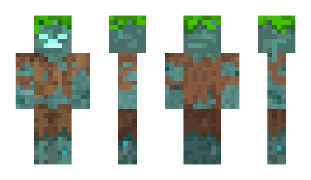 DrownedZombie Minecraft Skin