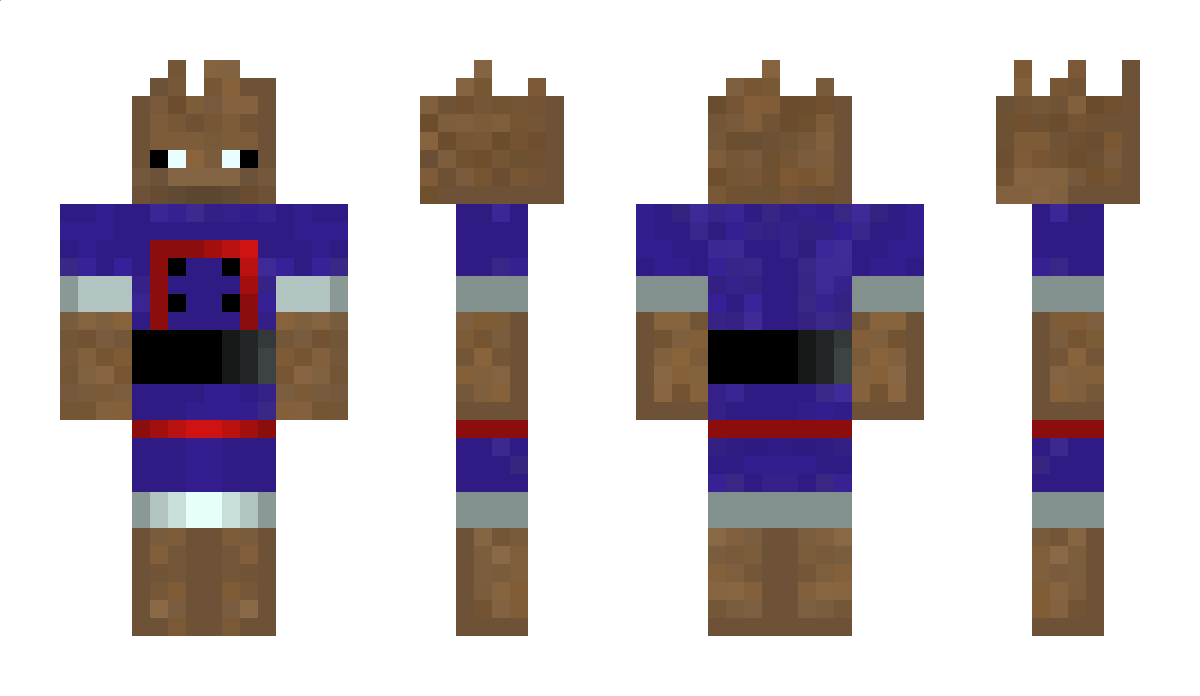 iamgroot Minecraft Skin