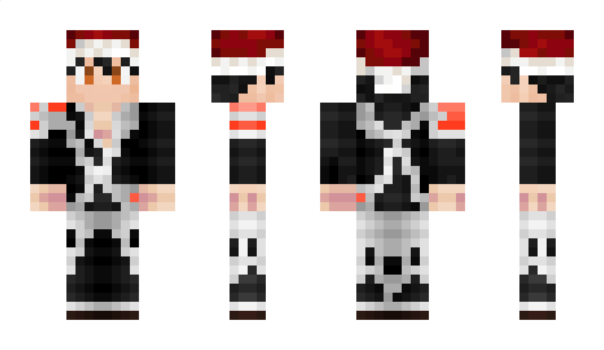 CrimsonZangetsu Minecraft Skin