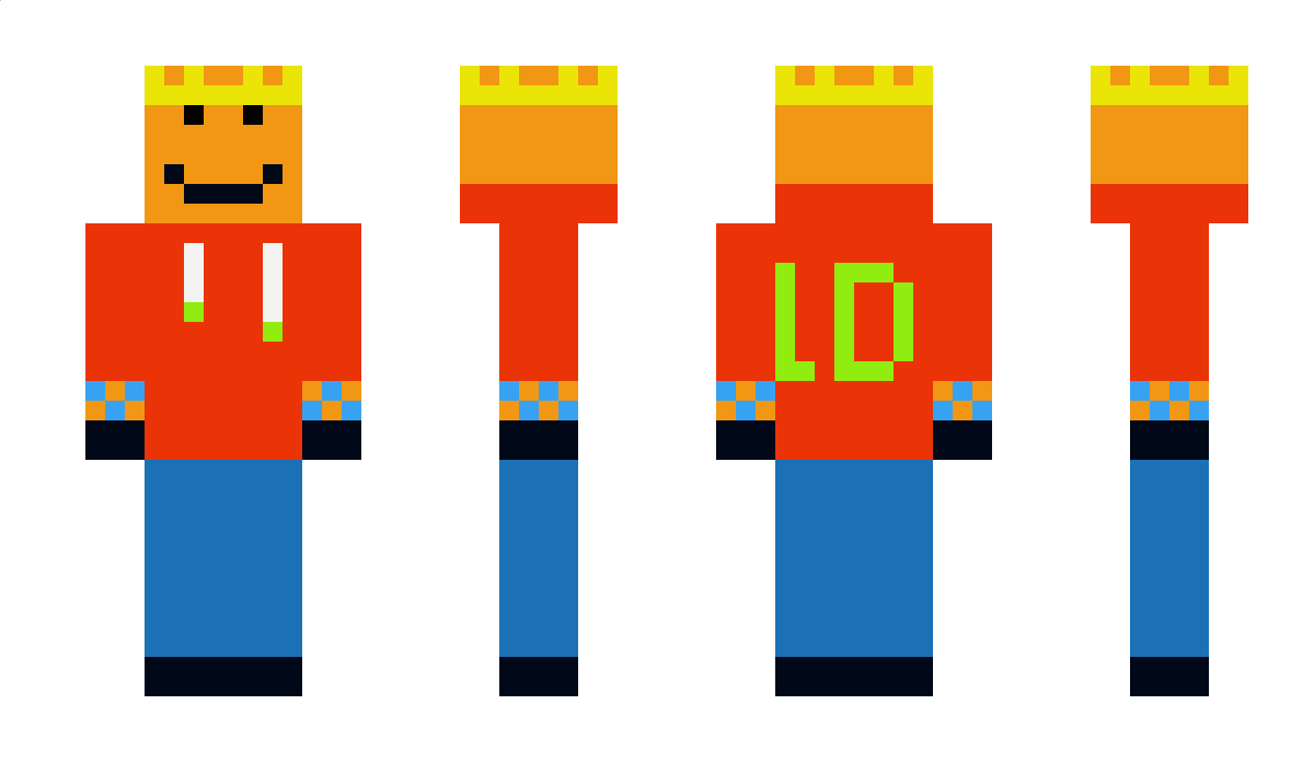 Oranj3TheKing995 Minecraft Skin