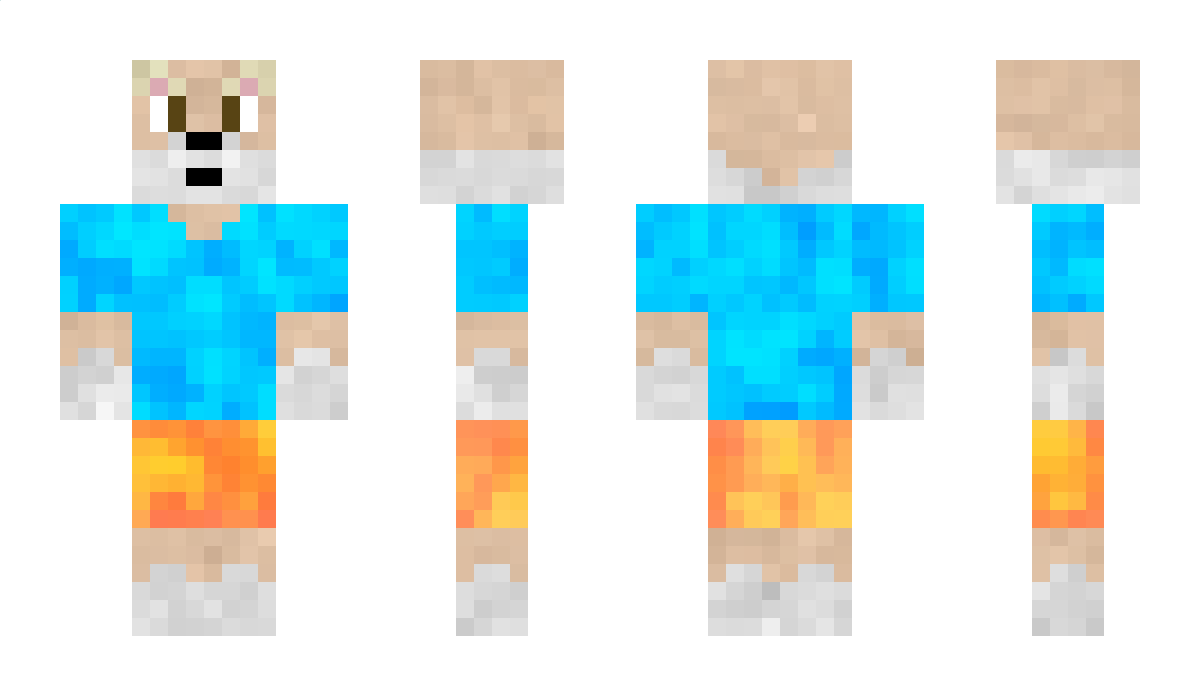 VictoriousShiba Minecraft Skin