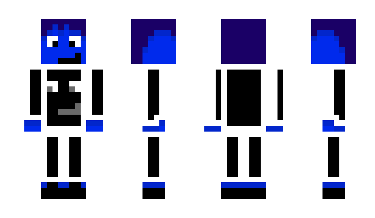 TooBad_Youtuber Minecraft Skin