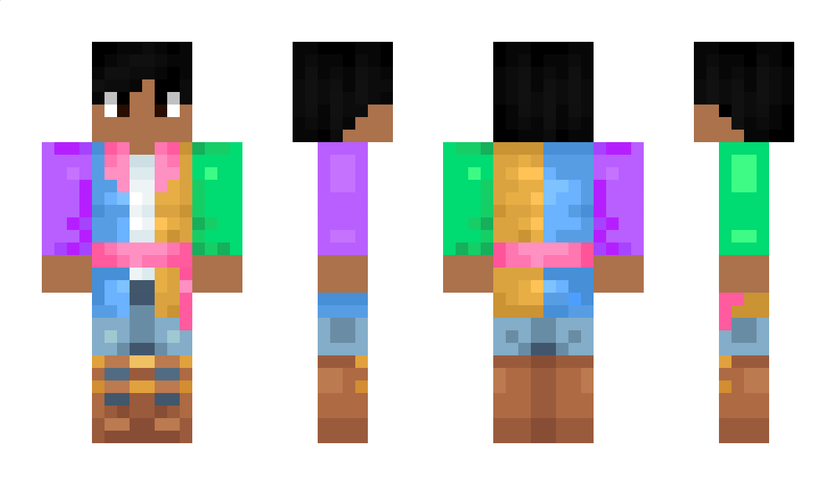 WaterFlame_Burn Minecraft Skin