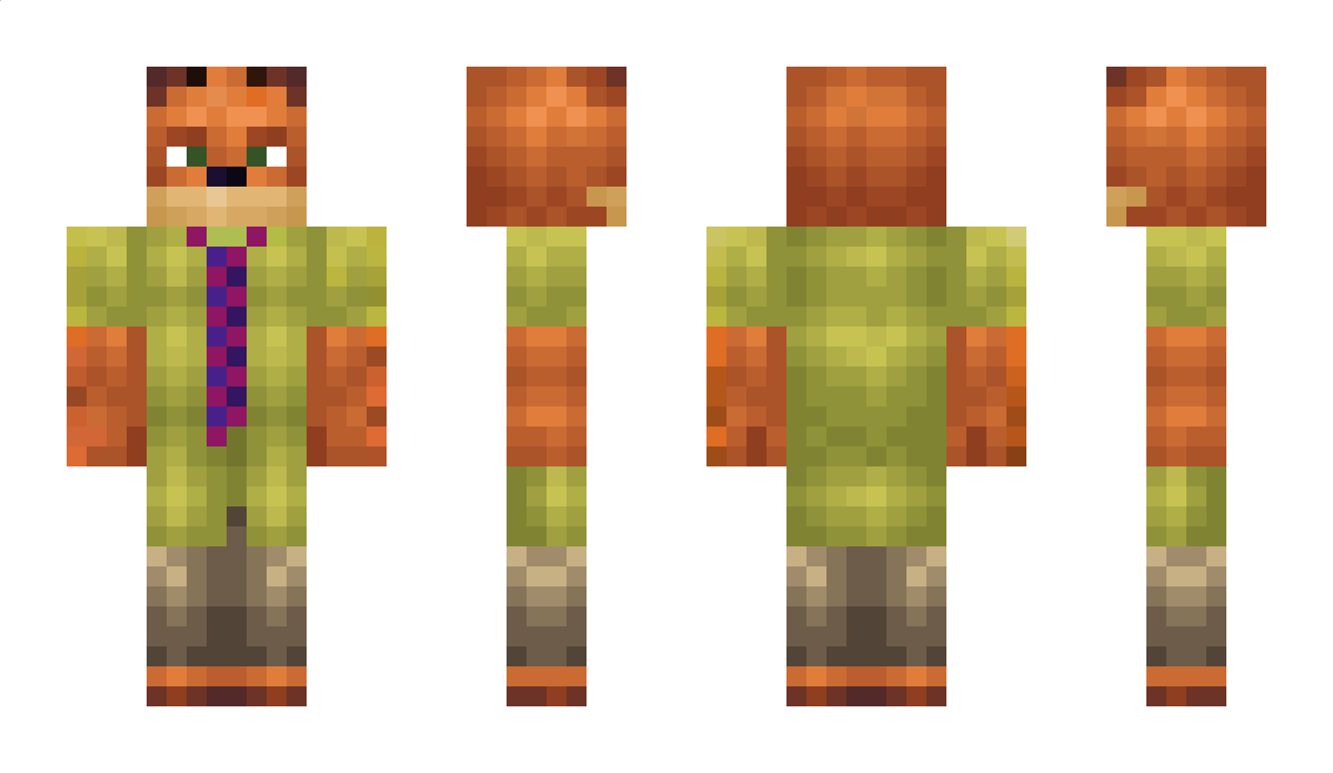 Fruitster Minecraft Skin