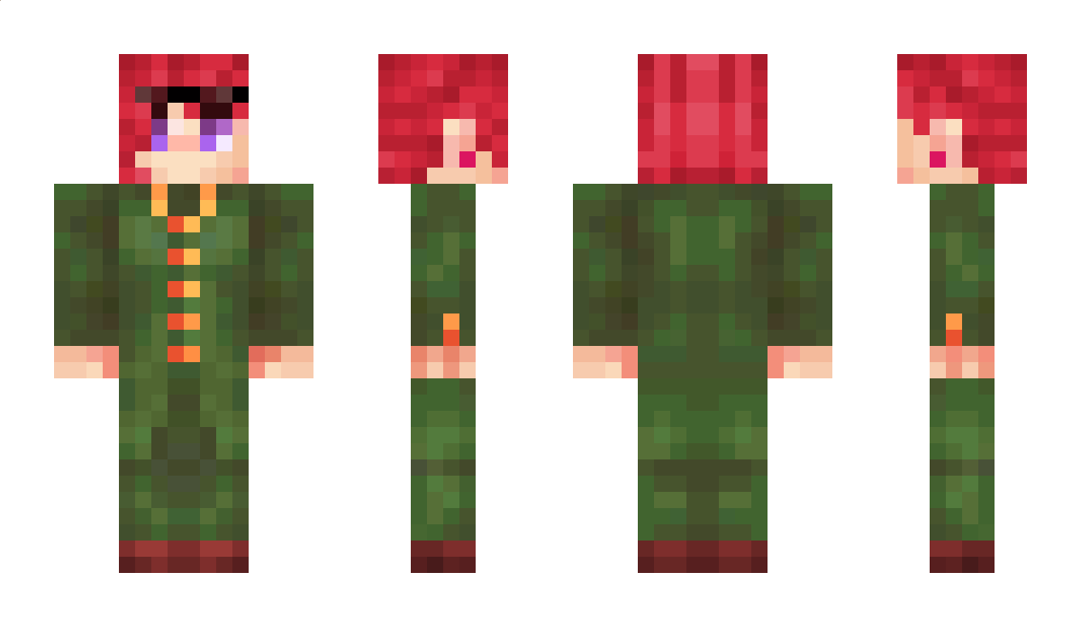 PoppyTsuki Minecraft Skin