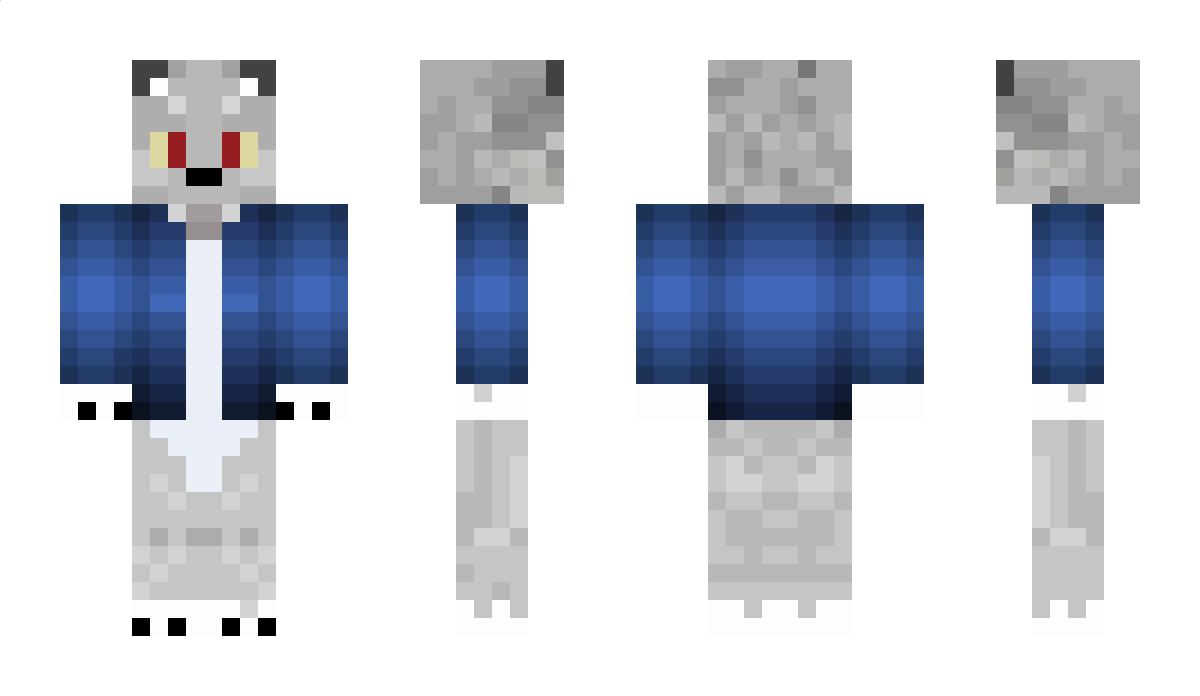 SnowFolf Minecraft Skin