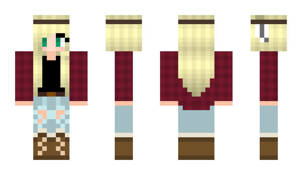 Esmeralda Minecraft Skin