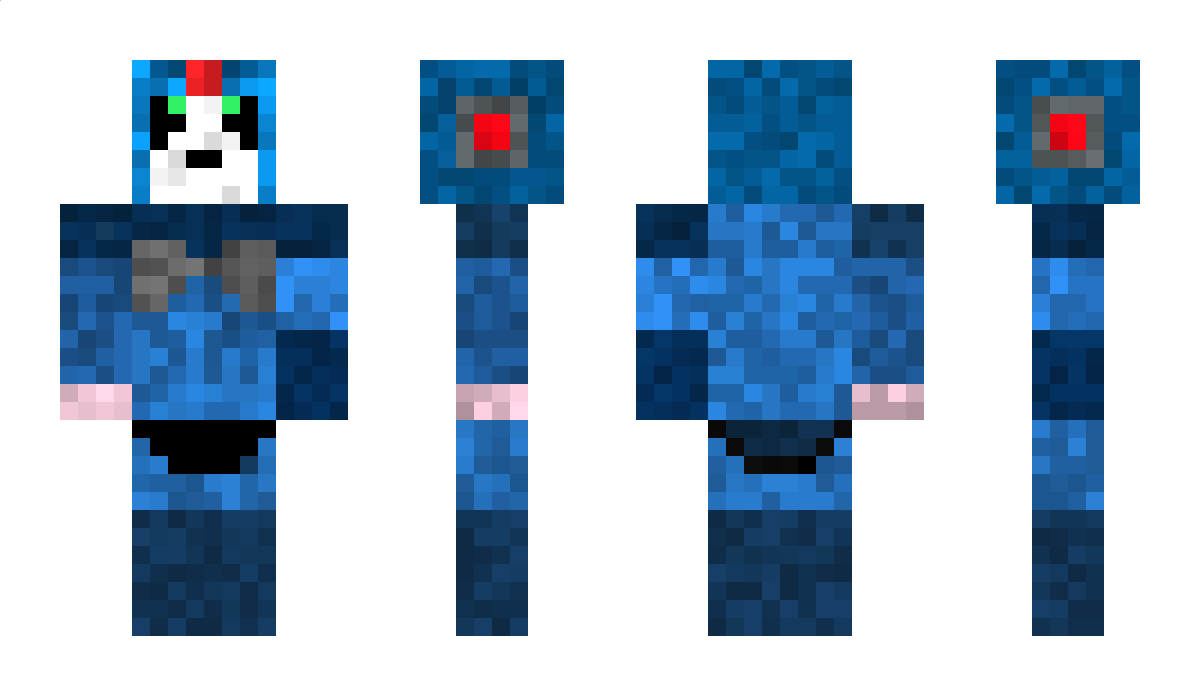 MegamanZX Minecraft Skin