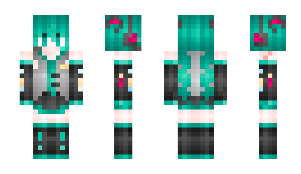 Luckchan Minecraft Skin