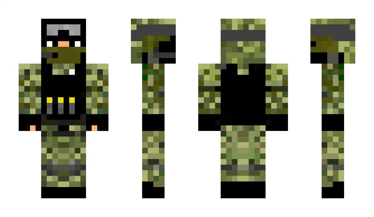 Infantry Minecraft Skin