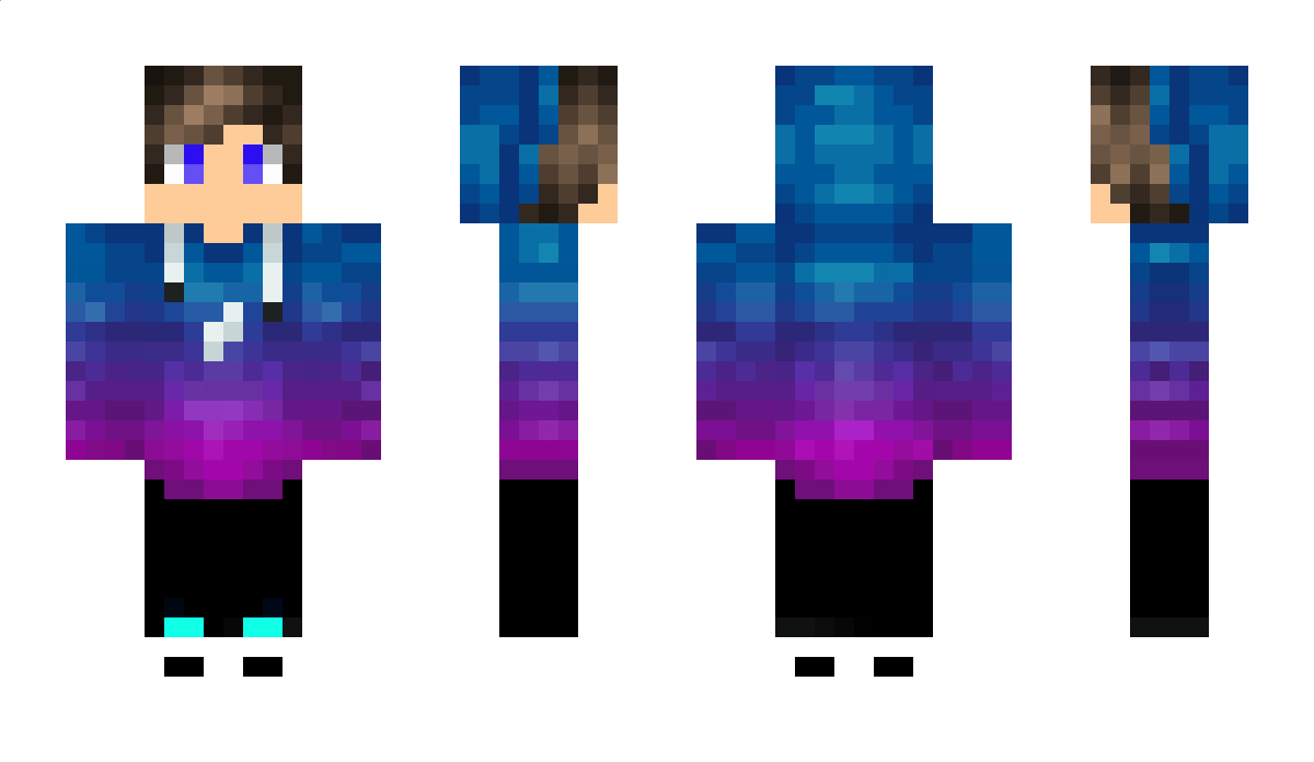 DaBlueGalaxy Minecraft Skin