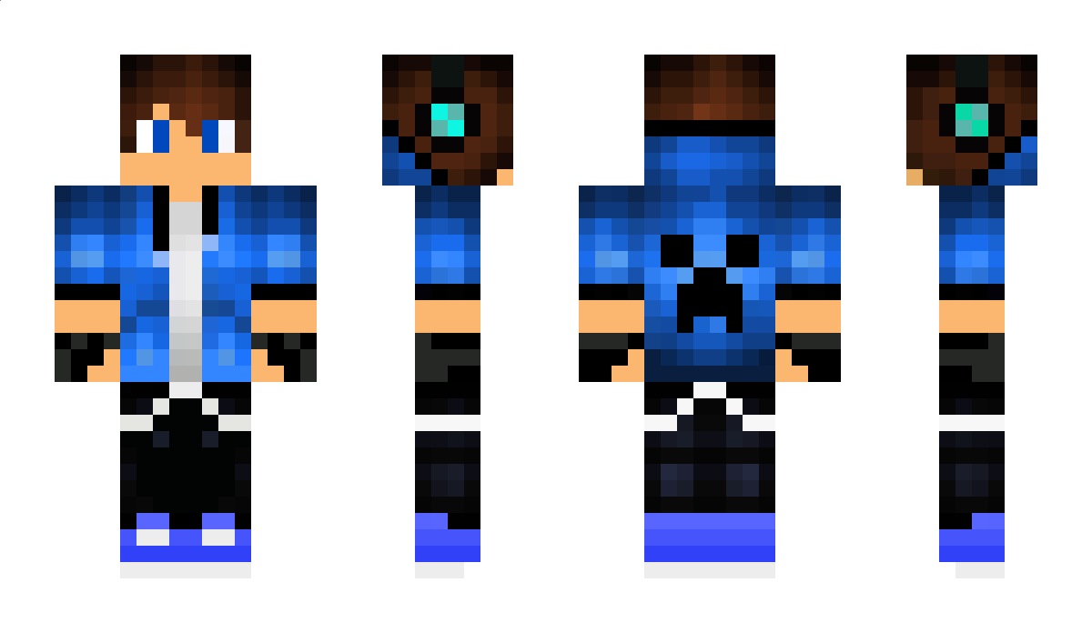 gamerblue Minecraft Skin