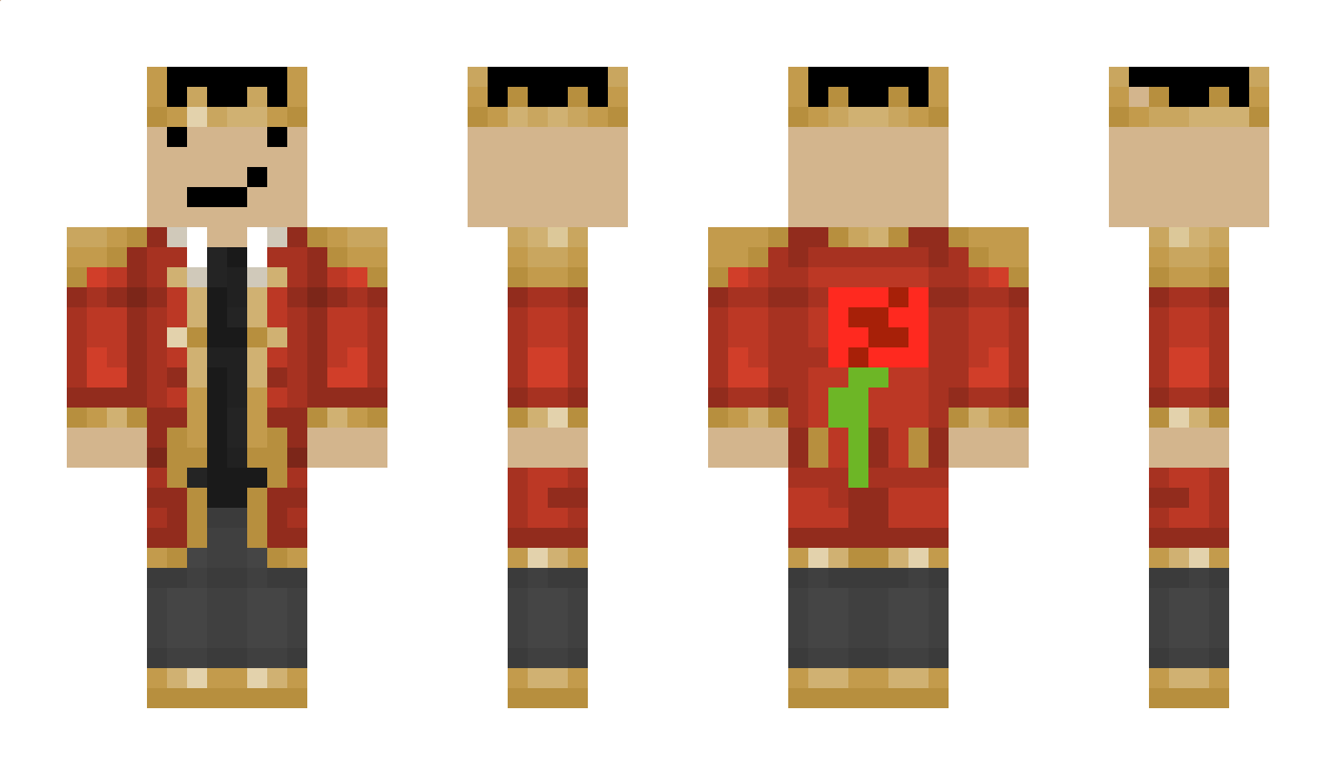 2BHappy Minecraft Skin