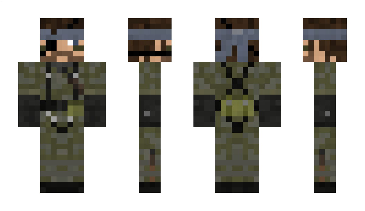 MGS2 Minecraft Skin