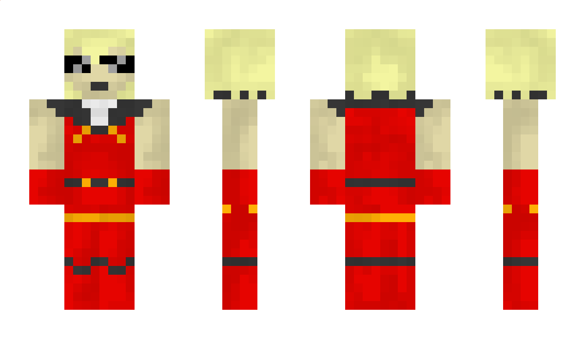 notred Minecraft Skin