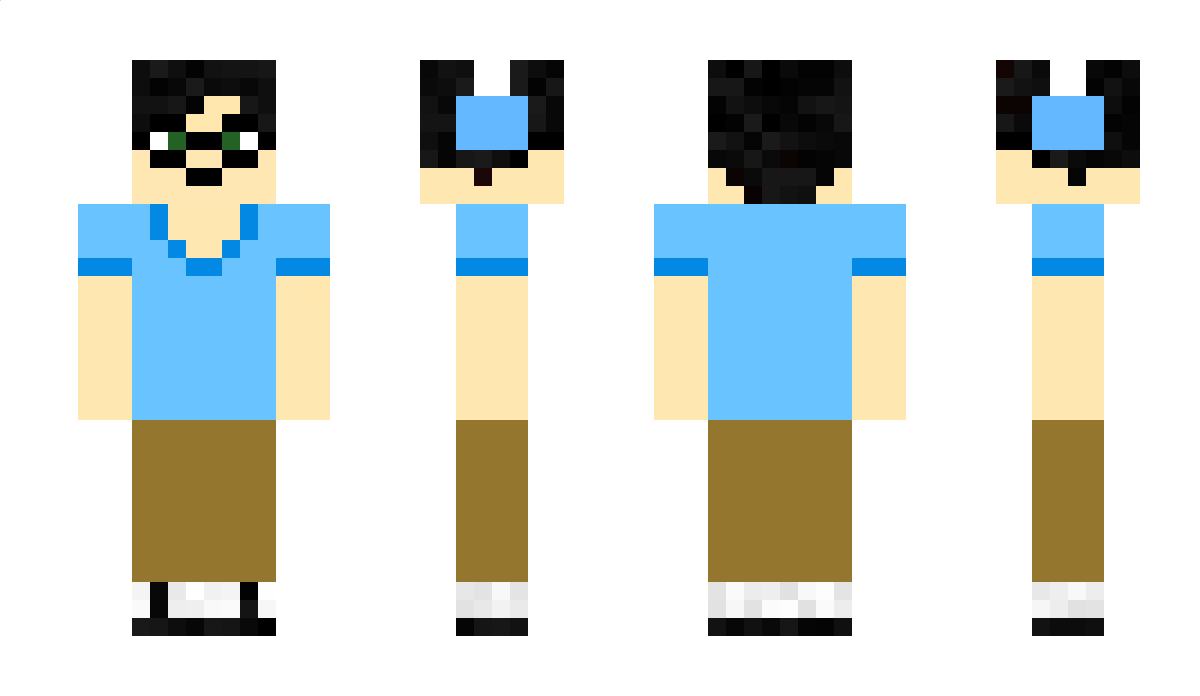 AlexisPlaysMC Minecraft Skin