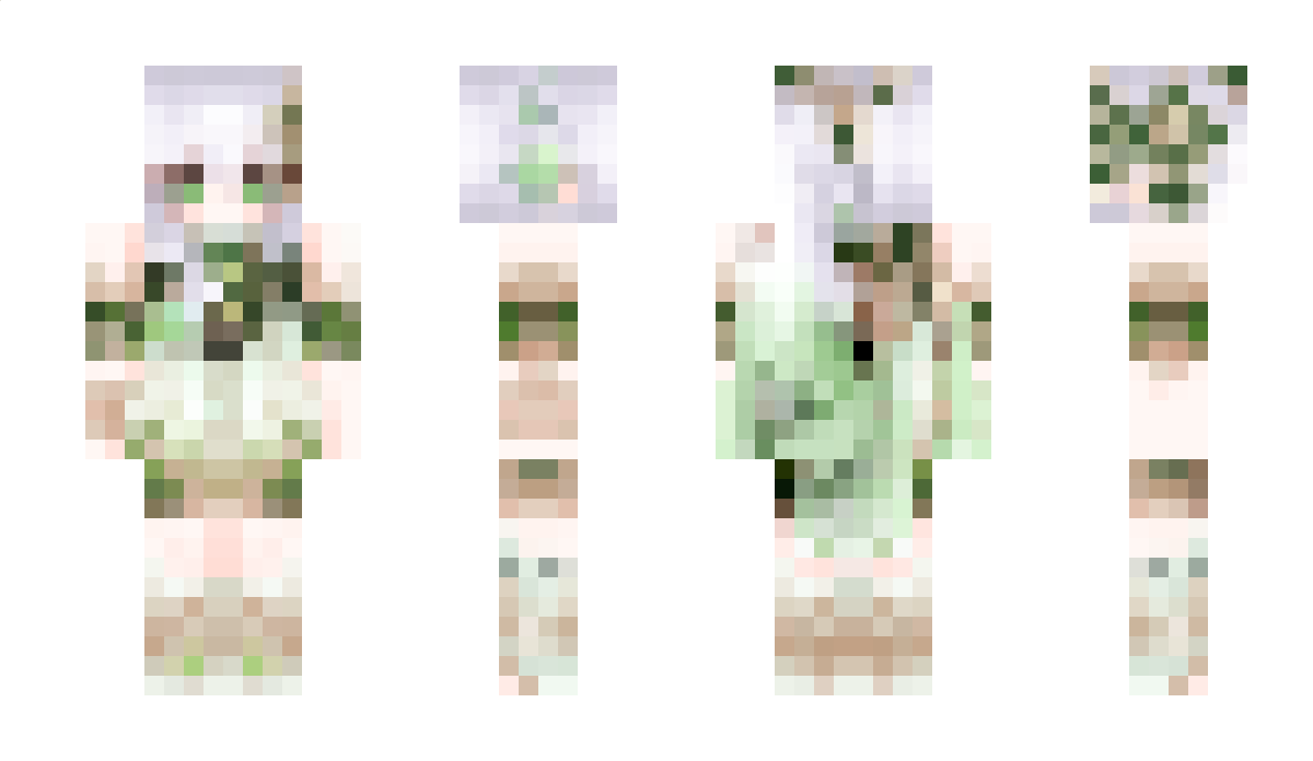 BuerNahida Minecraft Skin