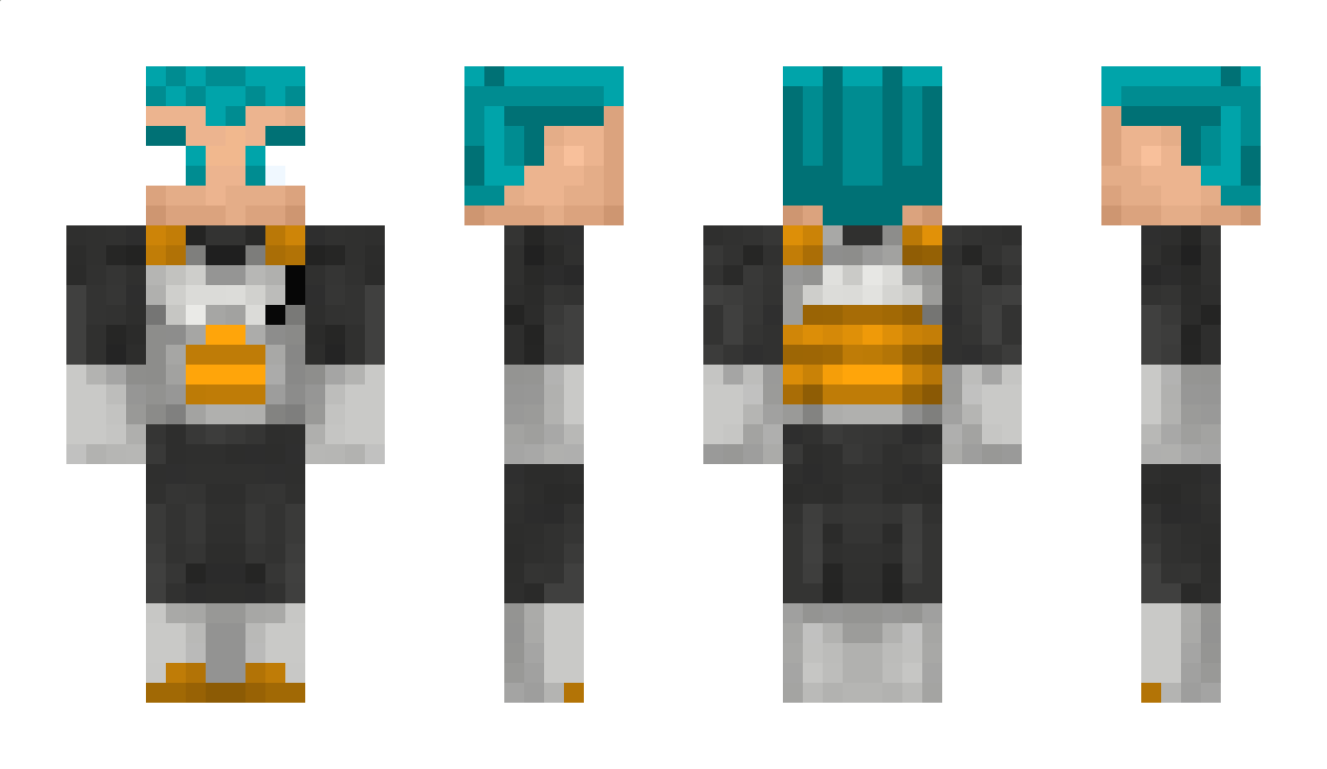 Vegeta Minecraft Skin