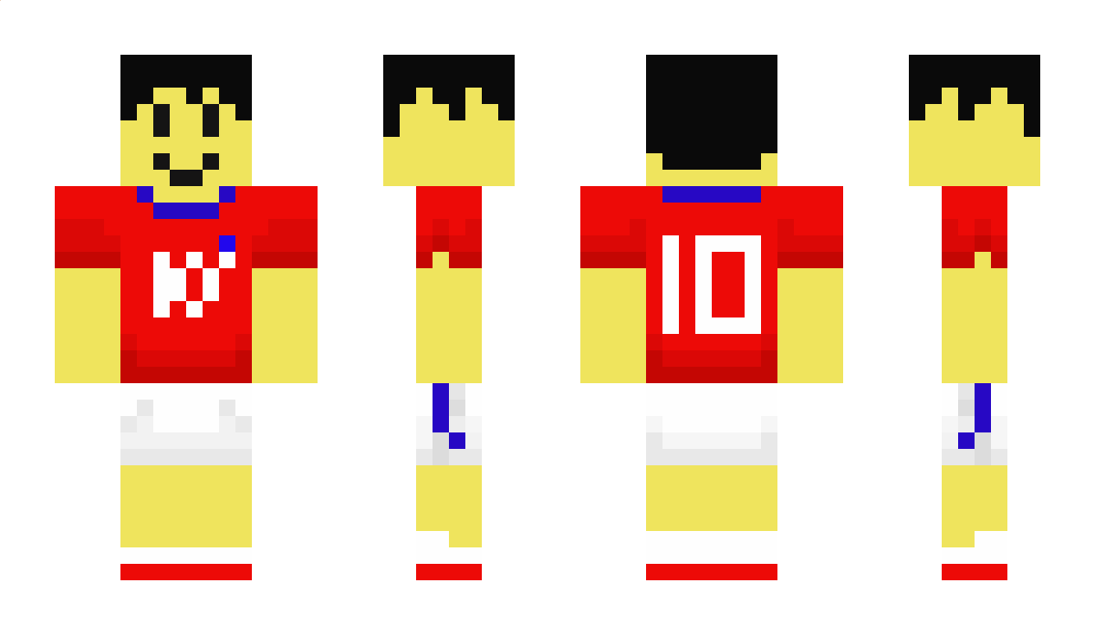 cr7yusan Minecraft Skin