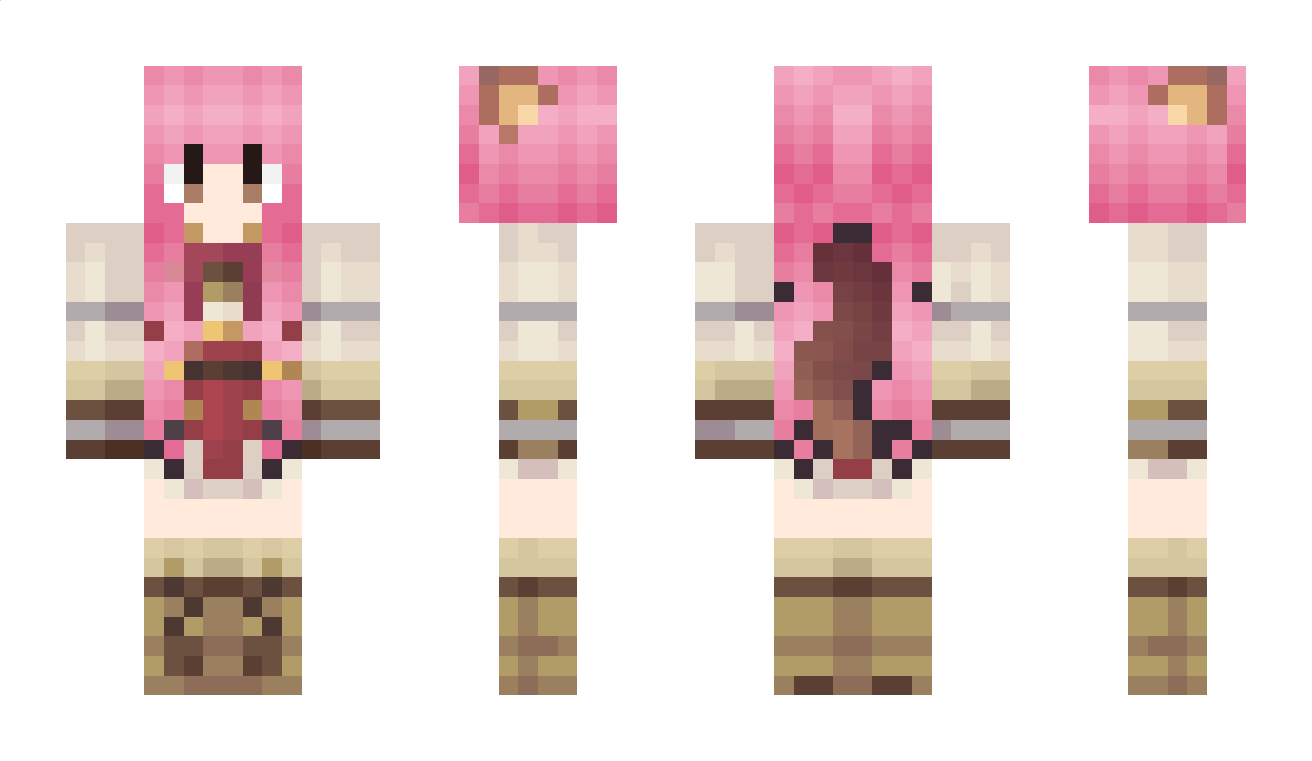 PinkQuinn Minecraft Skin