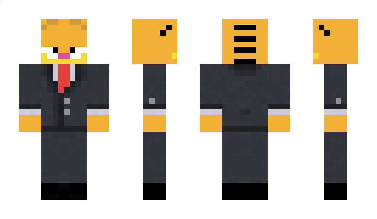 Dinnerbone1262 Minecraft Skin