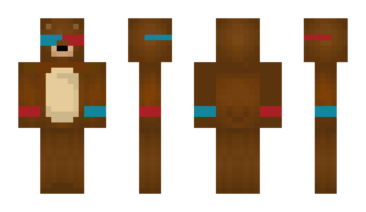 BurgerBear Minecraft Skin