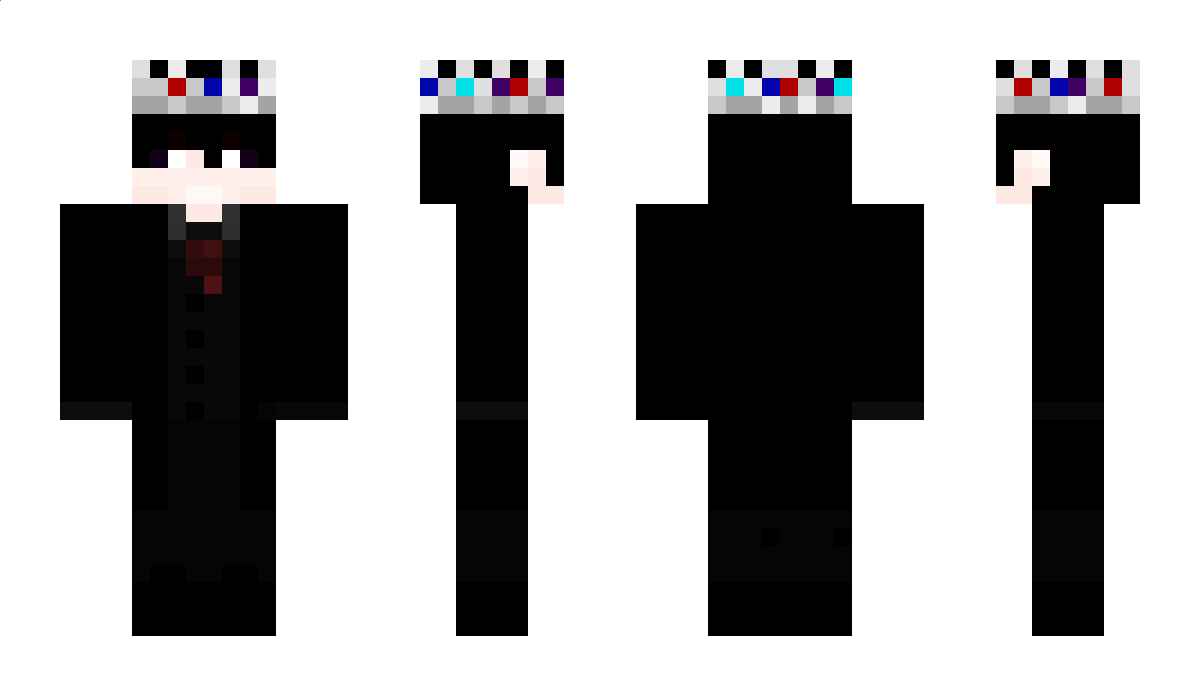 Vantablacc Minecraft Skin