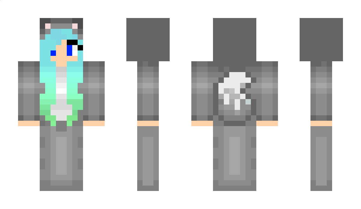 whitewolfYT Minecraft Skin