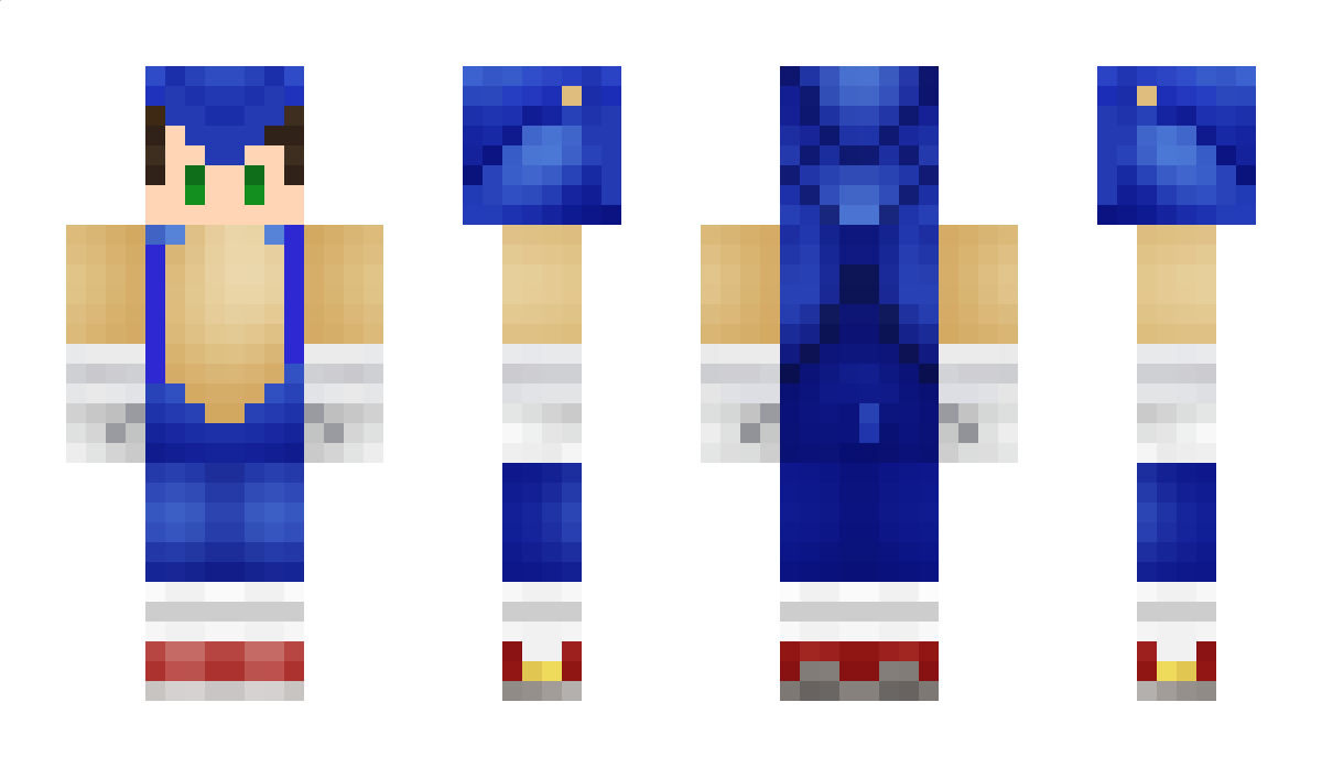 SonicRushCZ Minecraft Skin