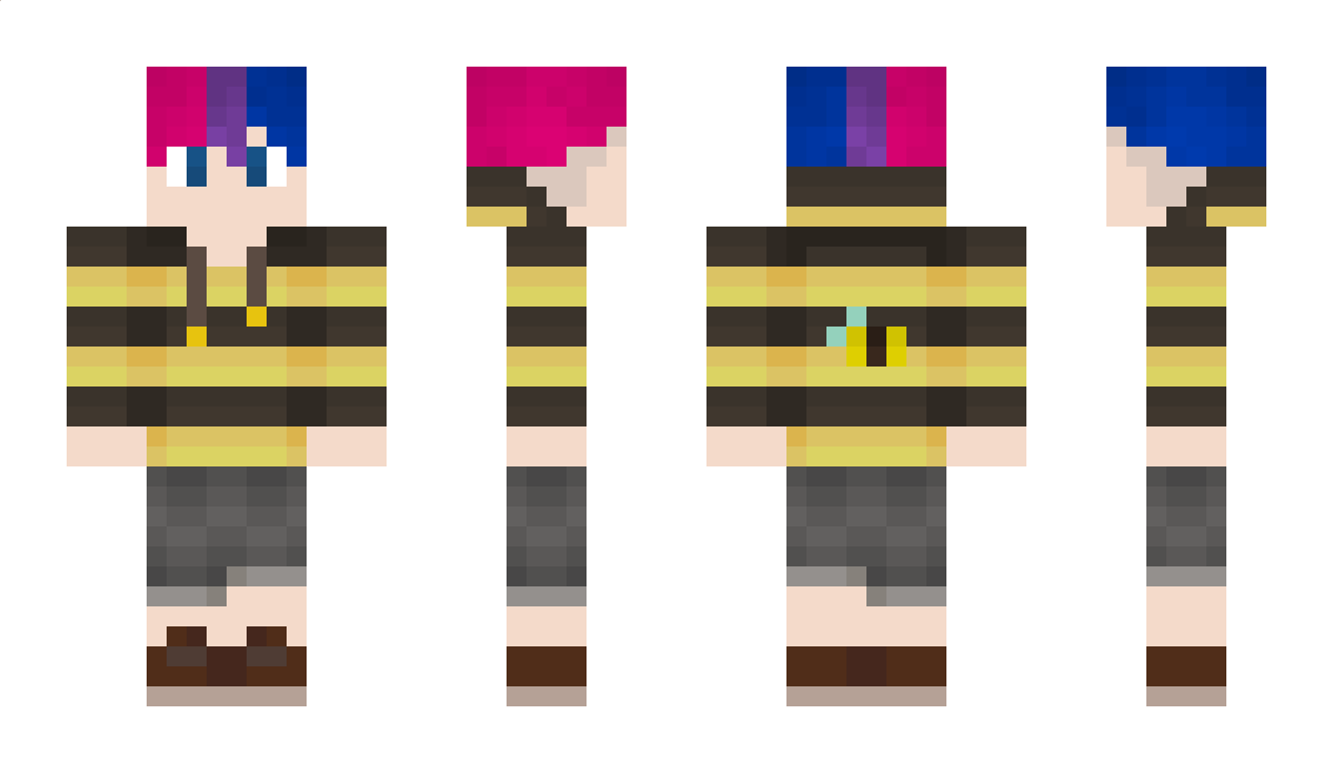 CreepyTheBee Minecraft Skin