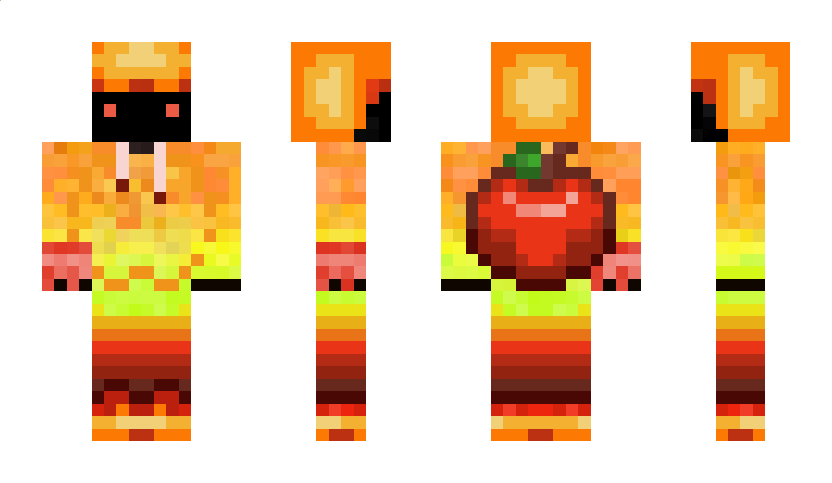 CrazyyyApple Minecraft Skin