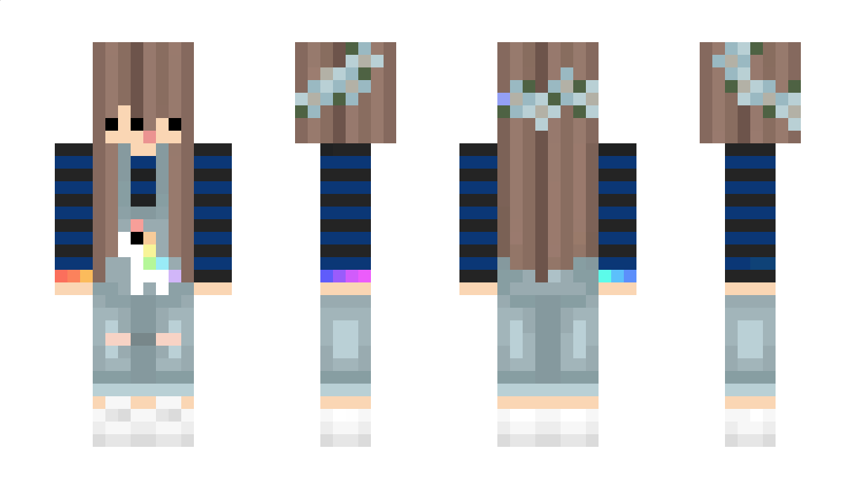 kuerbismaedchen Minecraft Skin