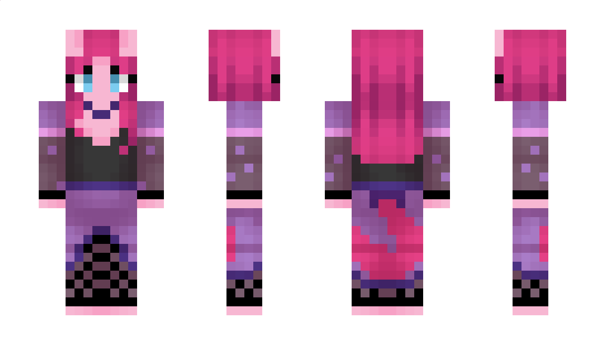 P1nk13P1 Minecraft Skin