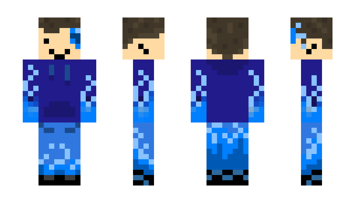 ItzM3Azur Minecraft Skin