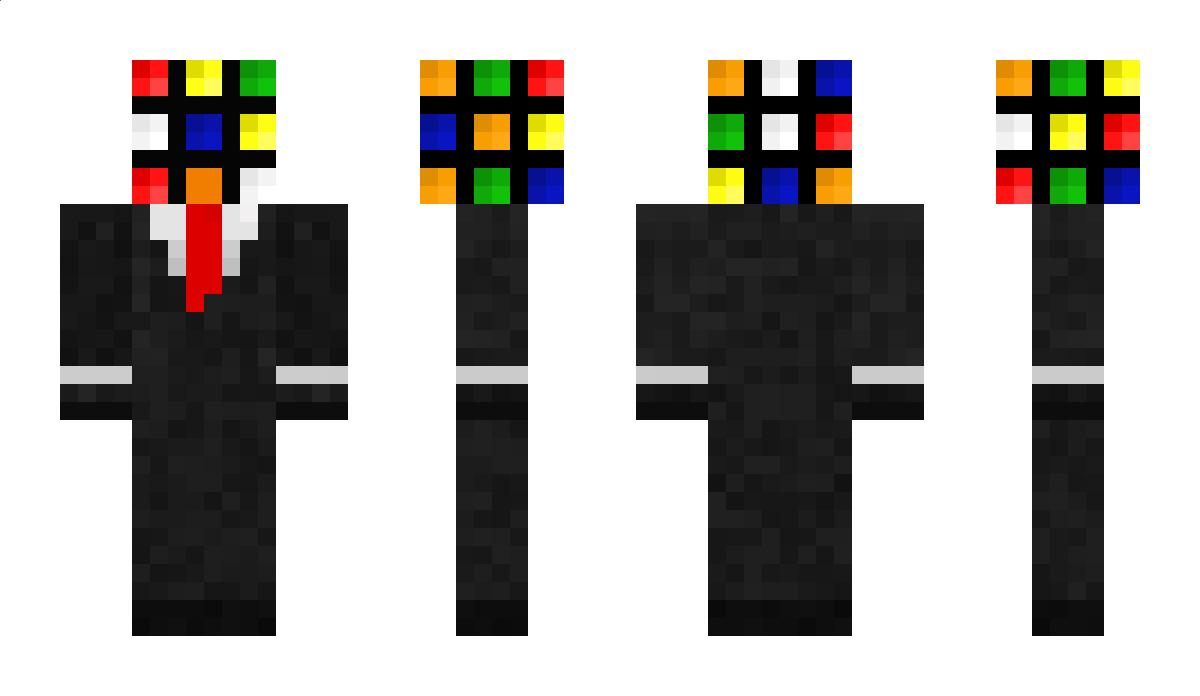 3x3x3 Minecraft Skin