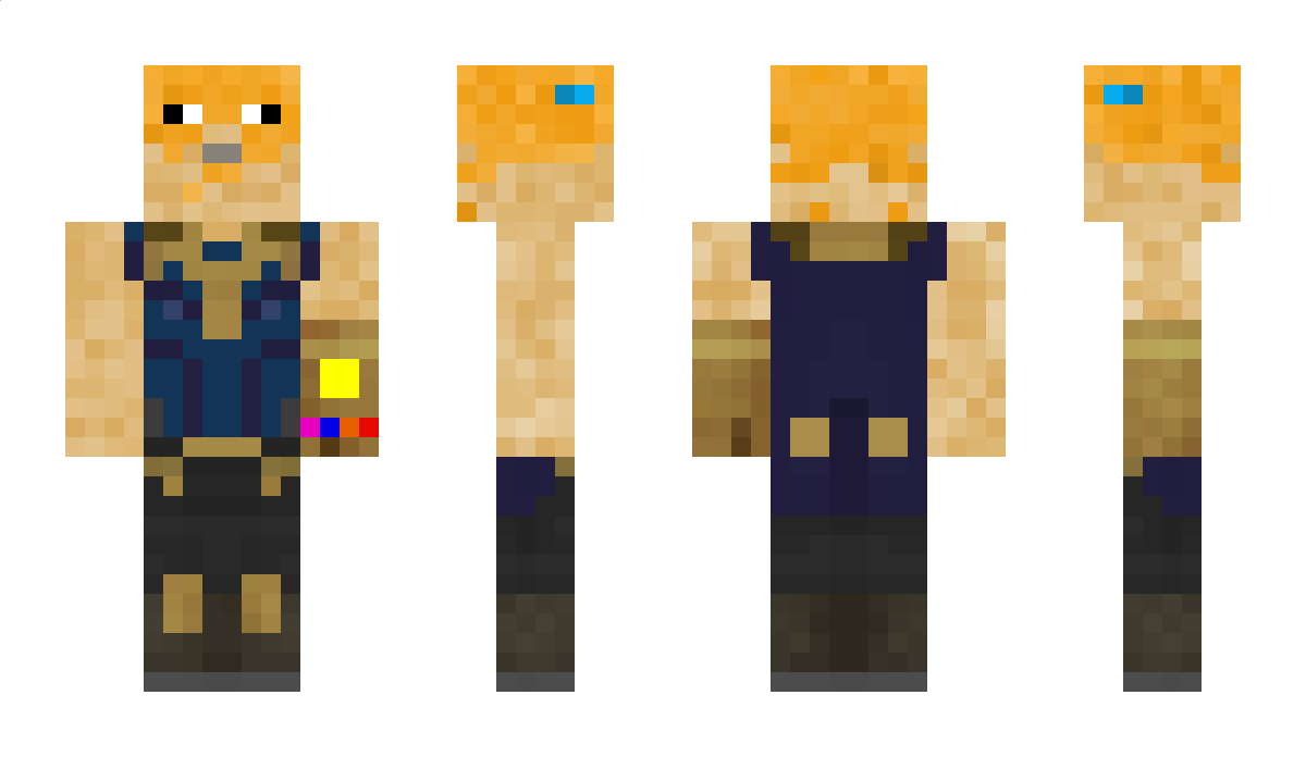 Puferfisz Minecraft Skin