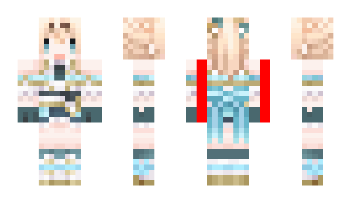 White__Fire Minecraft Skin