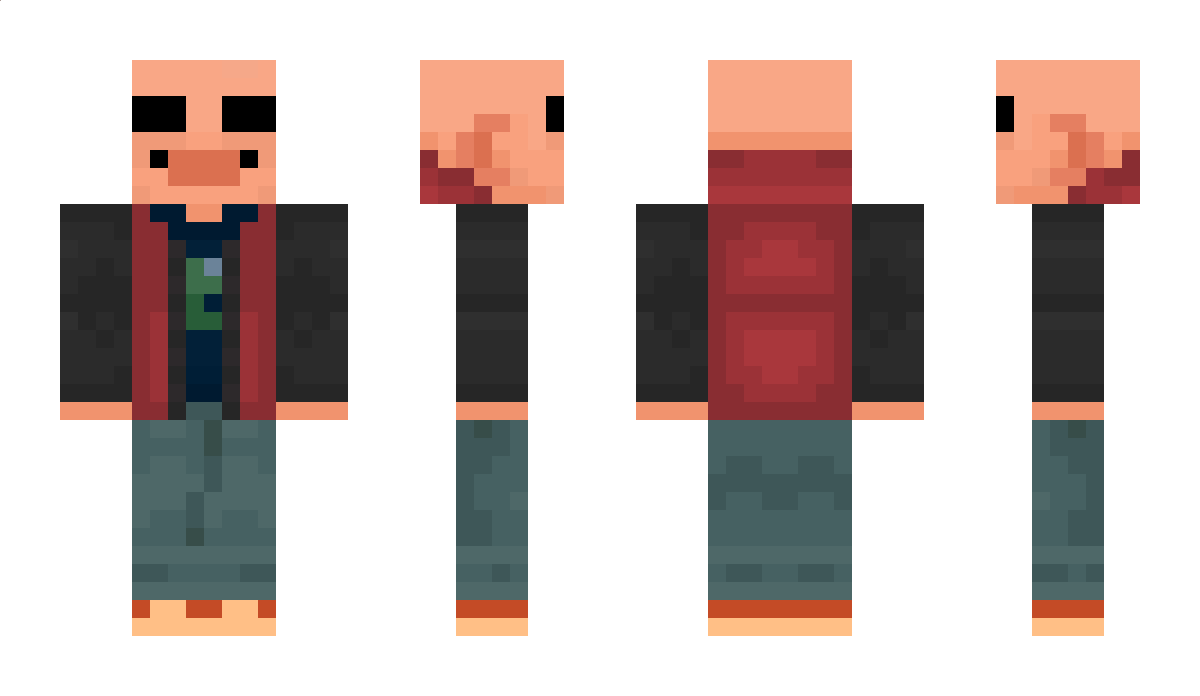 Hermitch Minecraft Skin