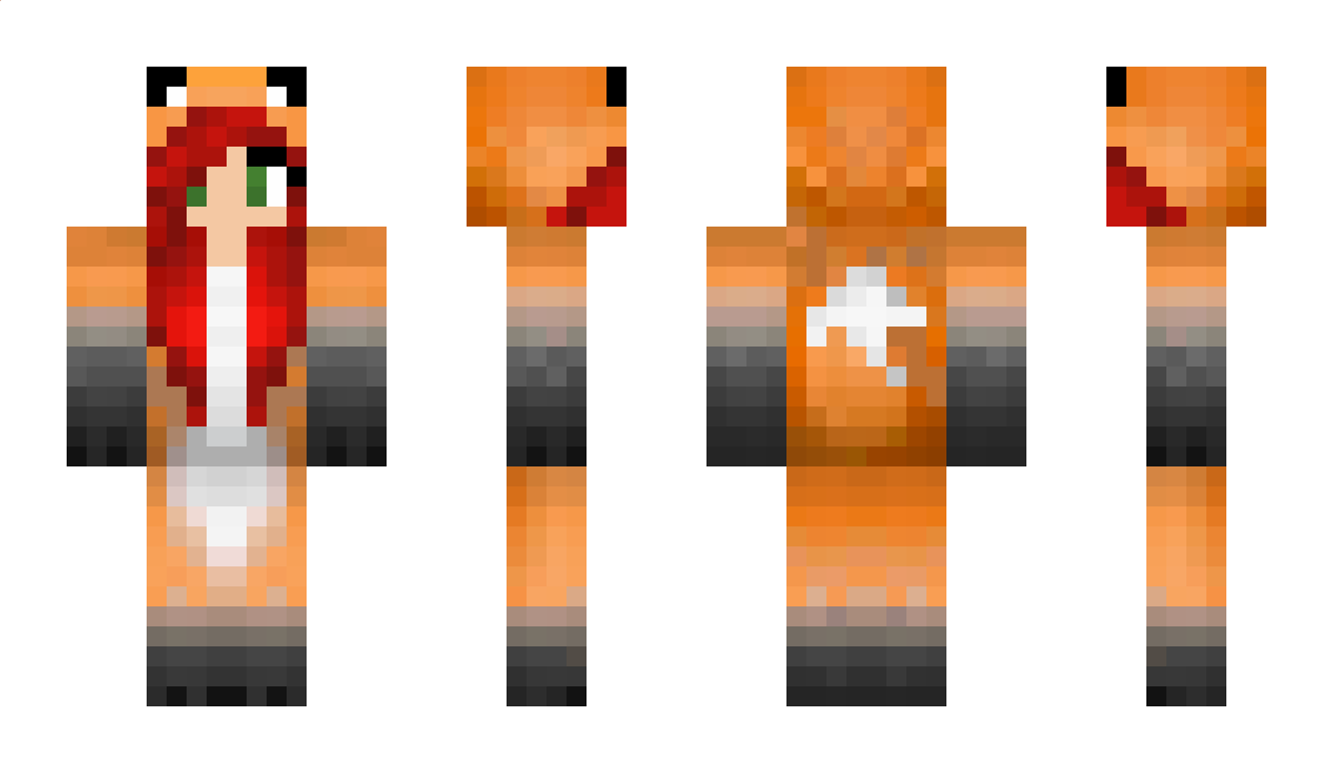 AnnaDeFox Minecraft Skin