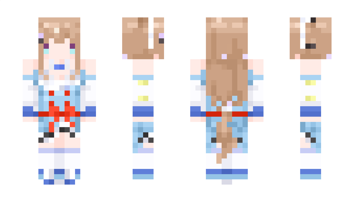 Flowing_Blue Minecraft Skin