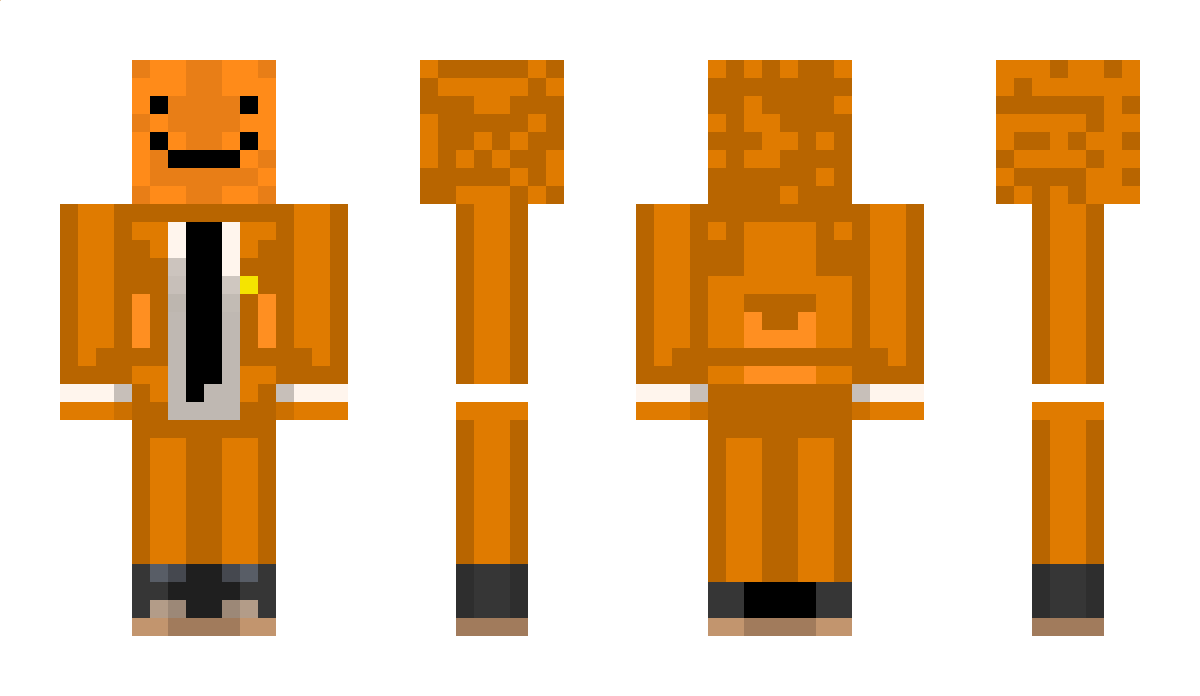 OrangeIs Minecraft Skin