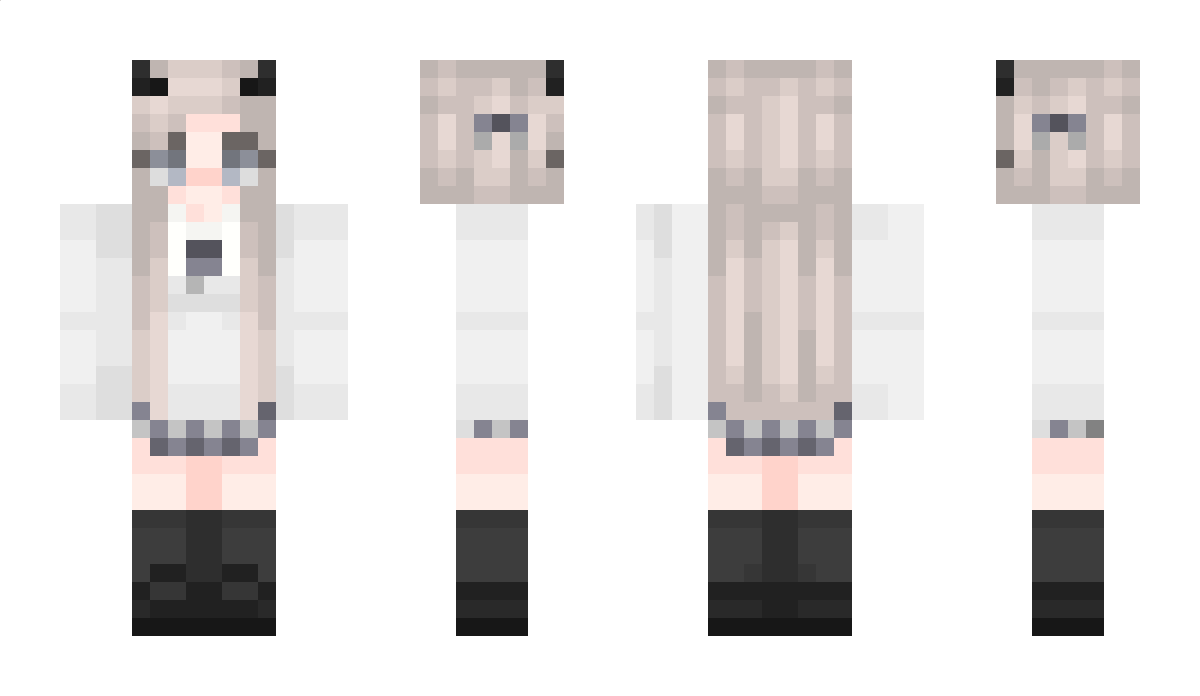 ALPHAWHITEISH Minecraft Skin