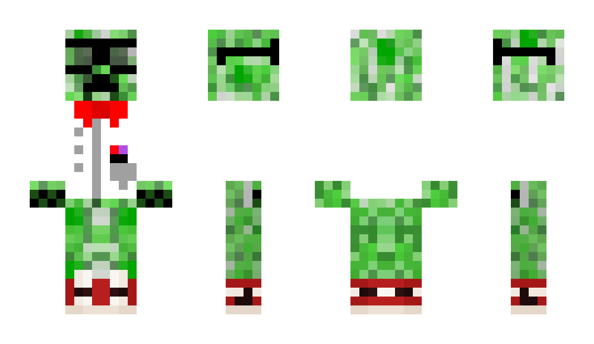 HuslHusk Minecraft Skin